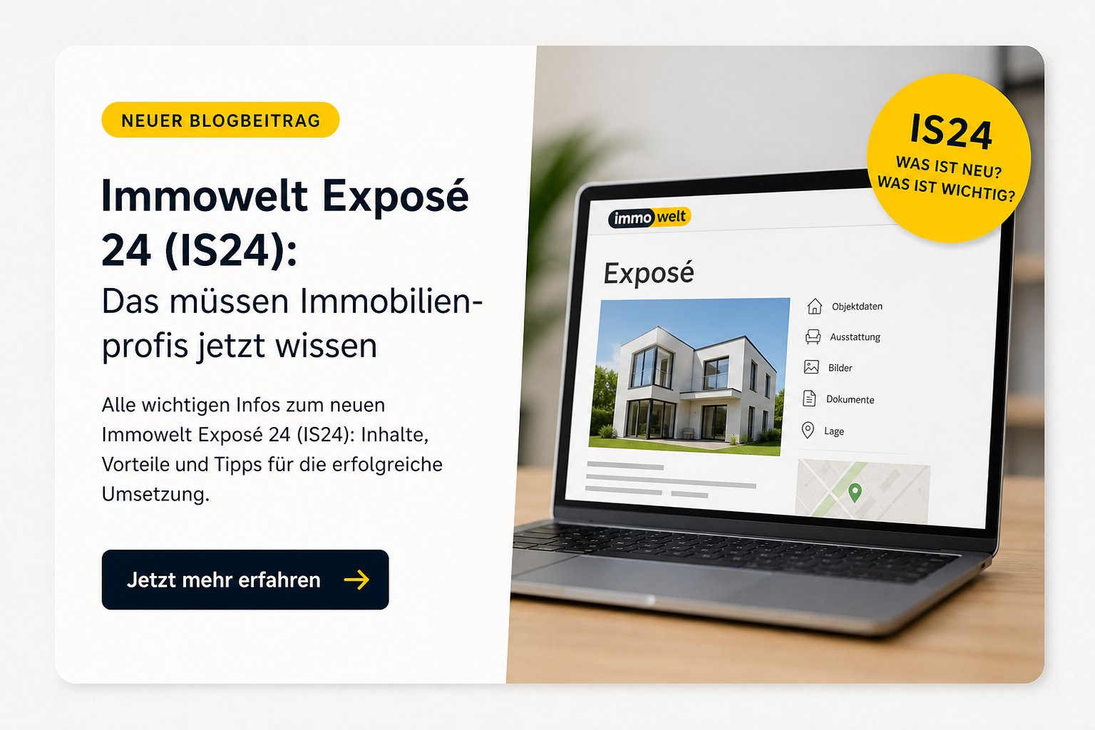 ImmobilienScout24 & Immowelt: Finanzierung direkt aus dem Exposé berechnen