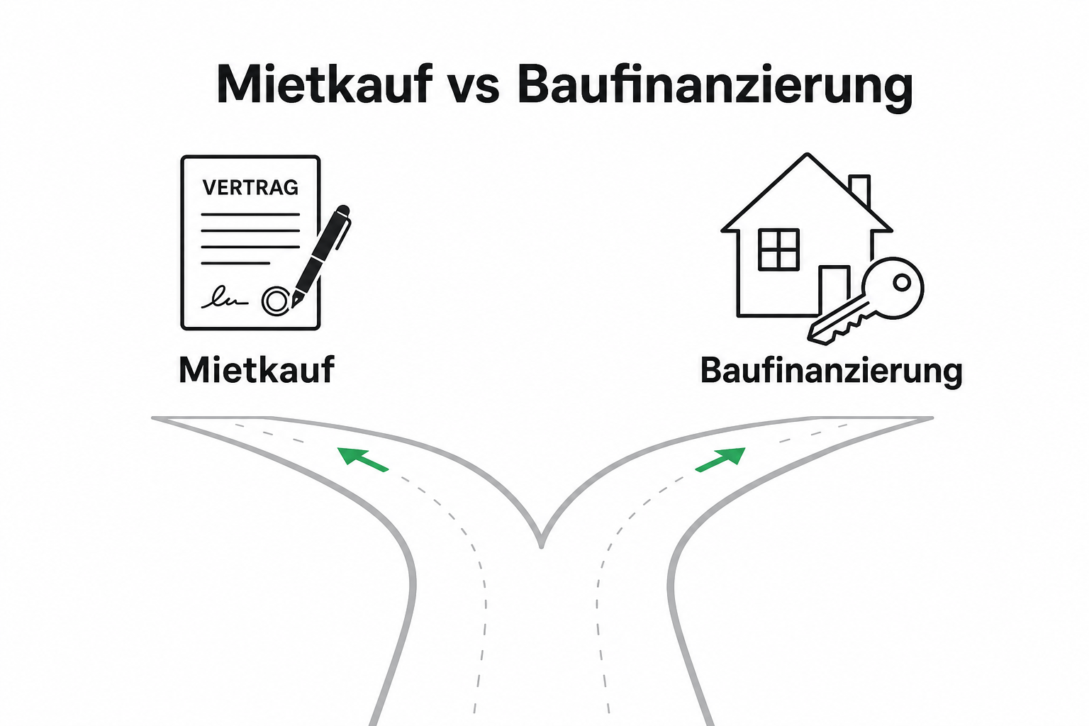 Mietkauf vs. Baufinanzierung: Kosten, Risiken & Rechenbeispiel