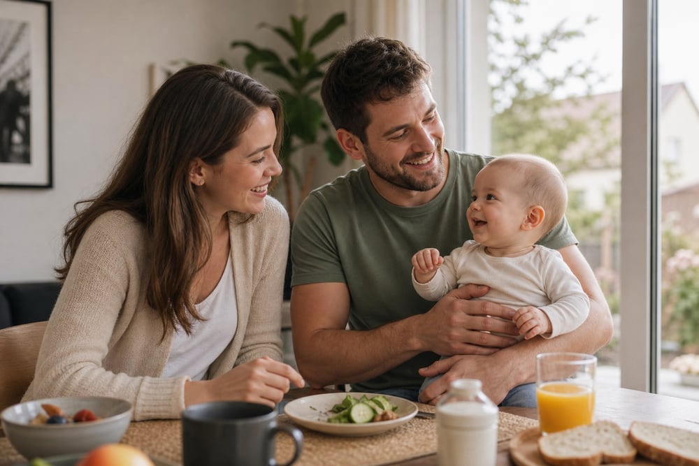 Familie finanziert ohne Eigenkapital